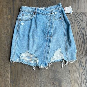 FREE PEOPLE DEMIN SKIRT